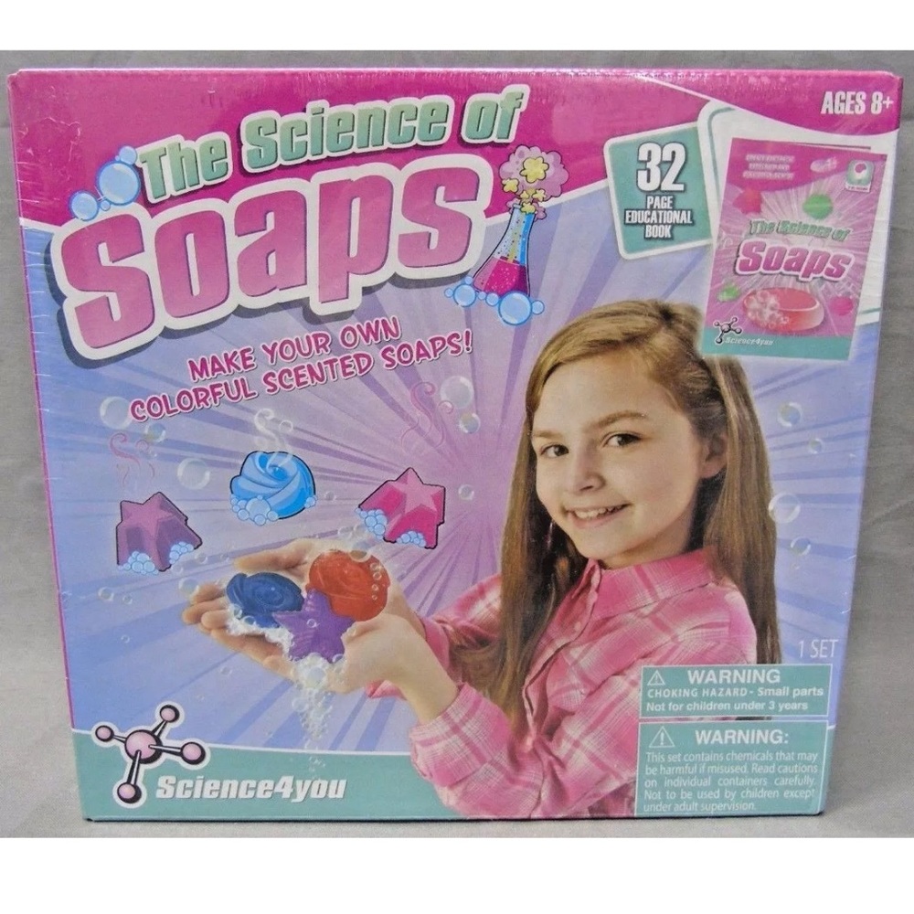 The Science of Soaps kit make your own soap age 8+